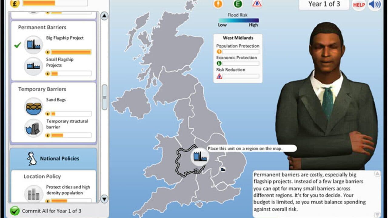 FloodSim screenshot 1