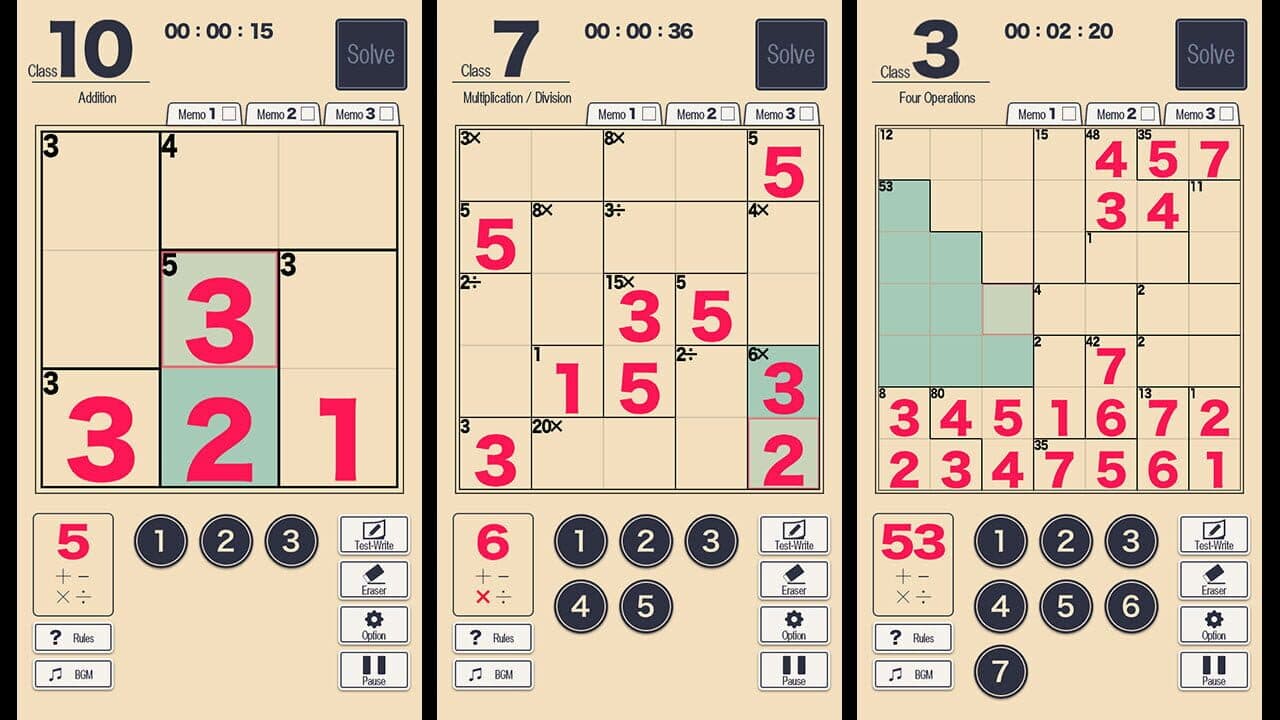 MMC Kenken: The World's Most Exciting Math and Logic Puzzle thumbnail 2