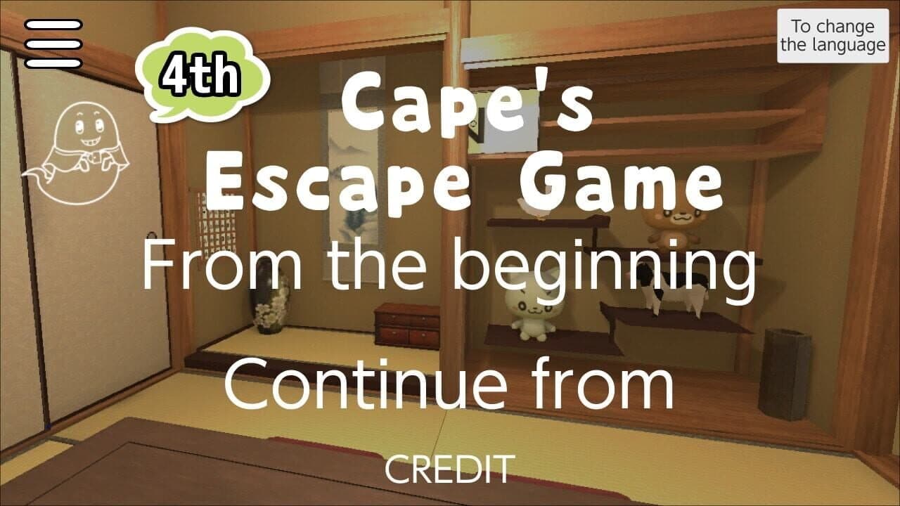 Cape's Escape Game 4th Room screenshot 1