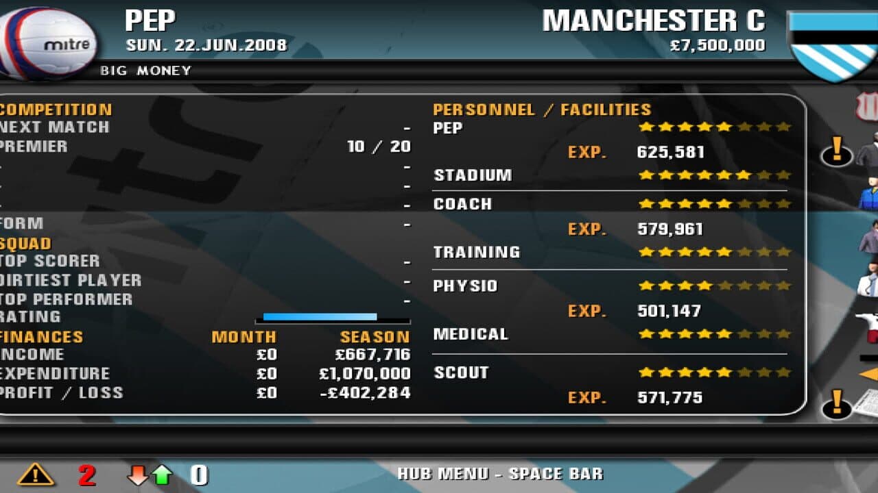 Premier Manager 09 thumbnail 9