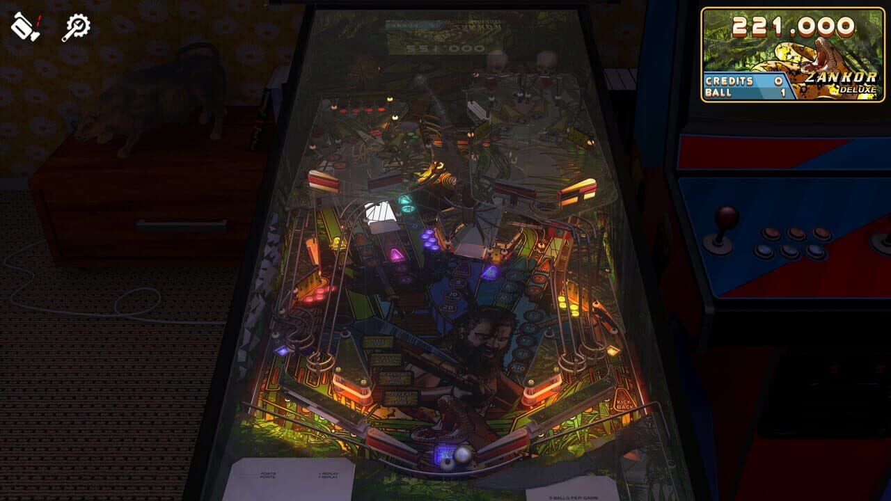 Zaccaria Pinball: Zankor Deluxe Pinball Table screenshot 1