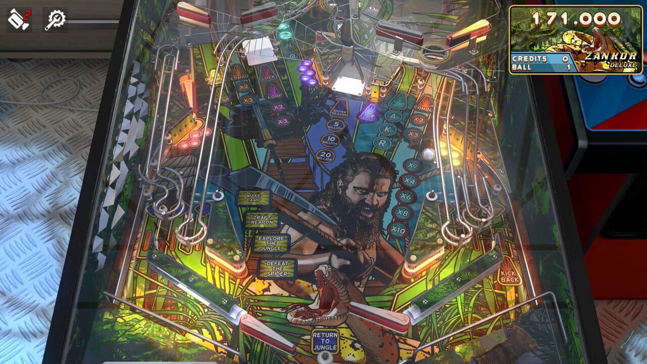 Zaccaria Pinball: Zankor Deluxe Pinball Table thumbnail 3