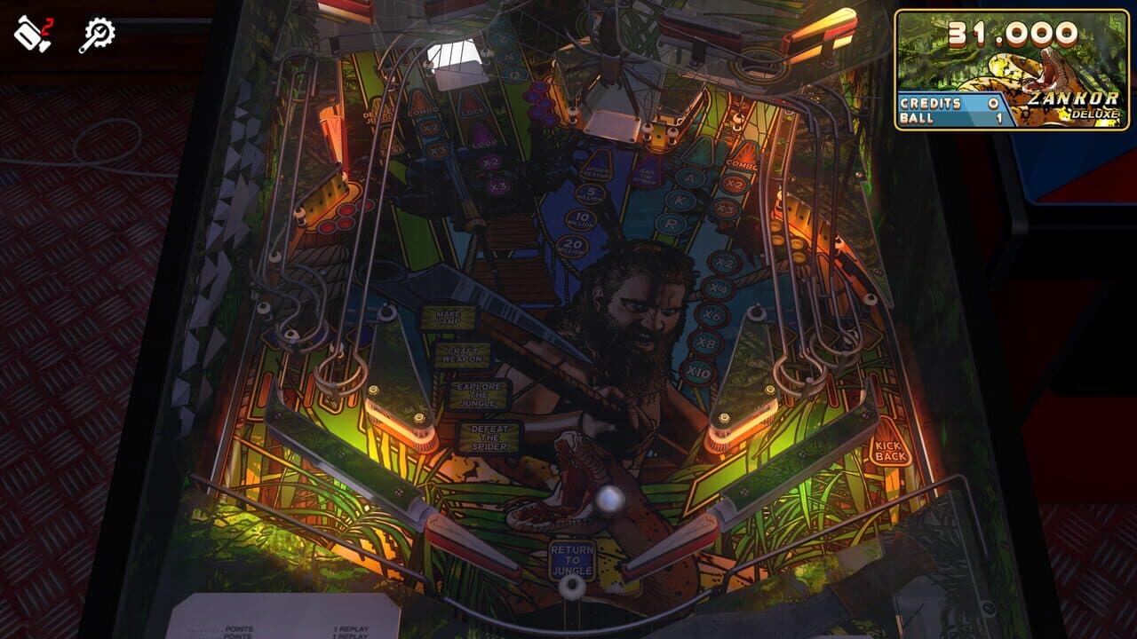 Zaccaria Pinball: Zankor Deluxe Pinball Table thumbnail 4