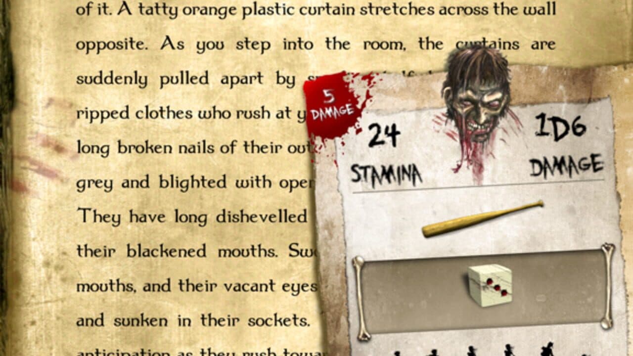 Fighting Fantasy: Blood of the Zombies screenshot 1