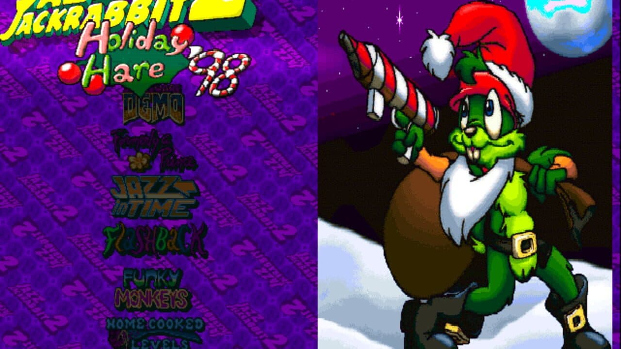 Jazz Jackrabbit 2: Holiday Hare 98 screenshot 1