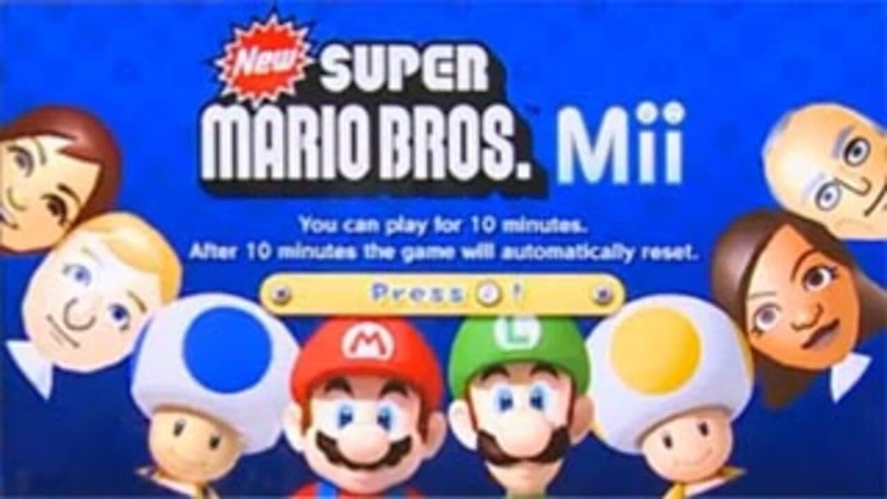 New Super Mario Bros. Mii screenshot 1