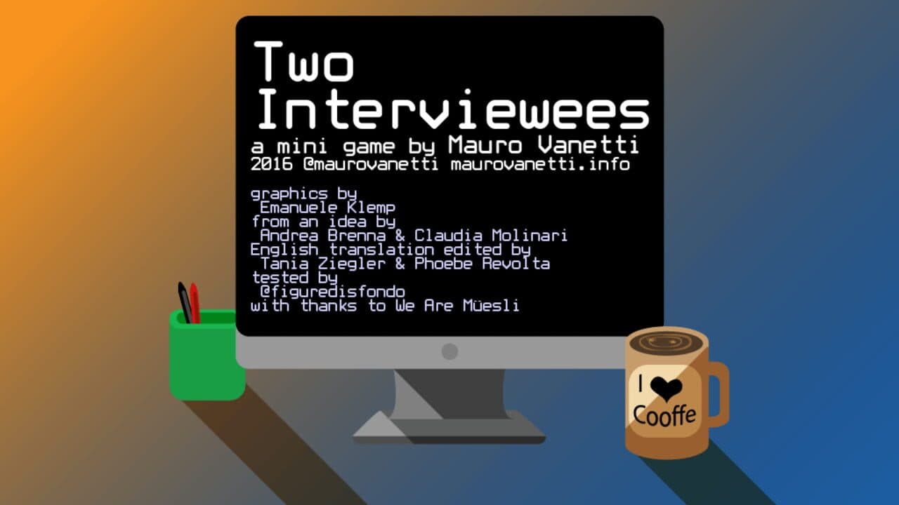 Two Interviewees screenshot 1