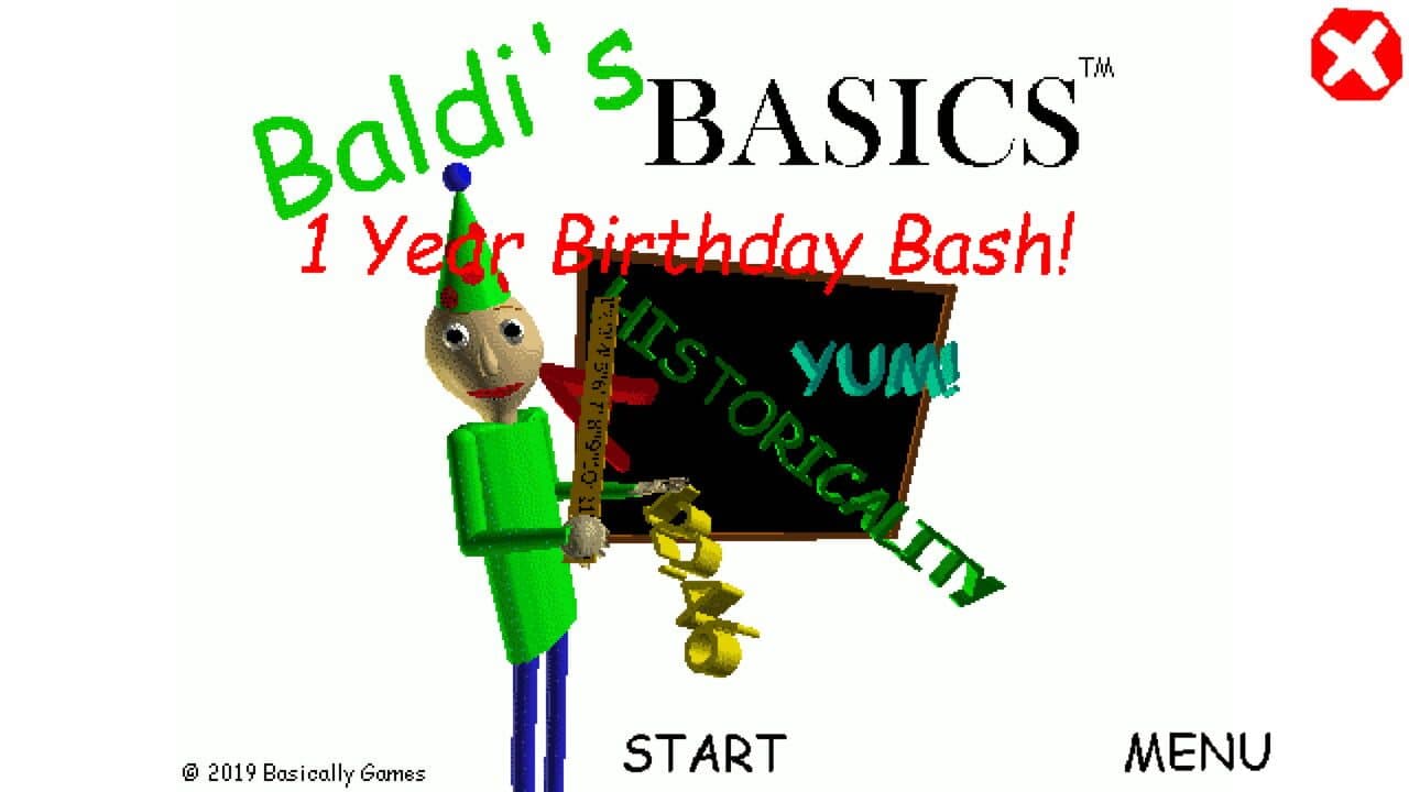 Baldi's Basics 1 Year Birthday Bash! thumbnail 2