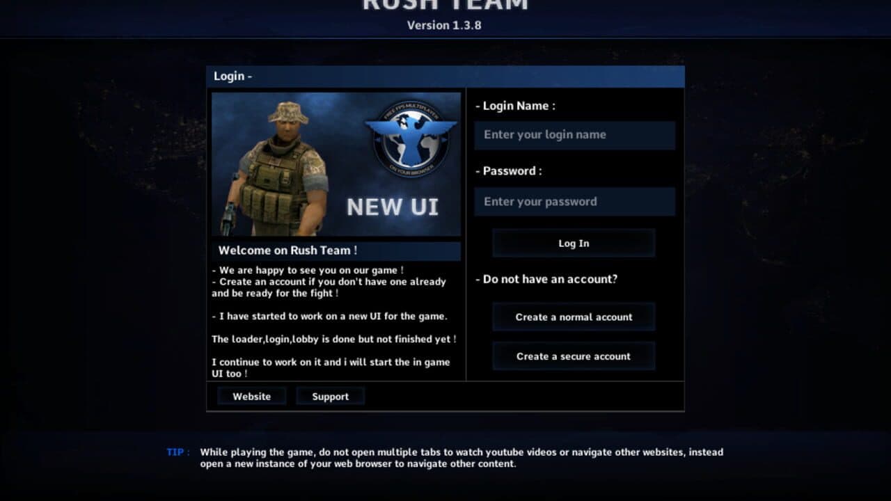 Rush Team screenshot 1