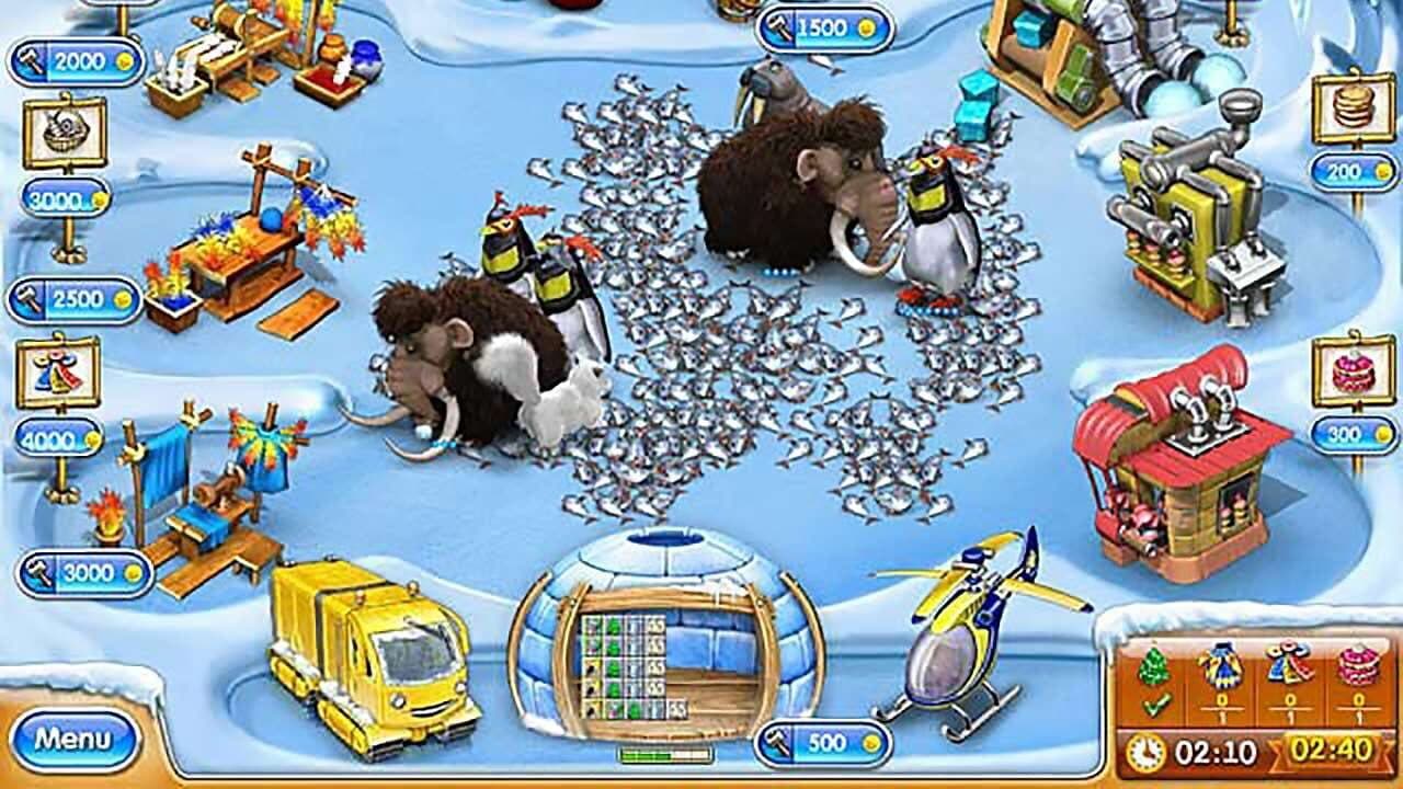 Farm Frenzy 3: Ice Age screenshot 1