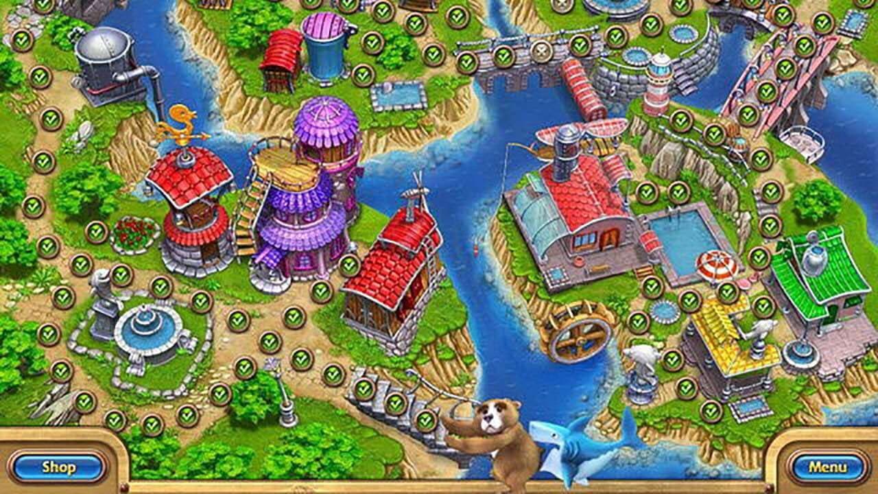 Farm Frenzy: Gone Fishing screenshot 1