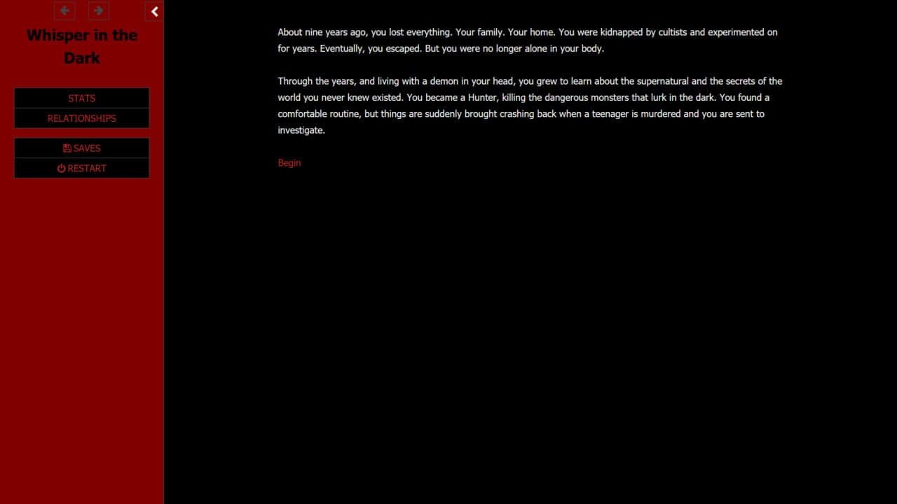 Whisper in the Dark screenshot 1