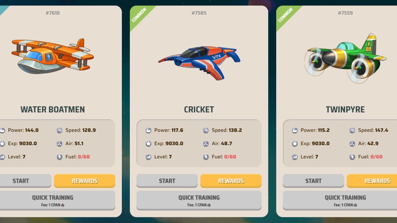 CryptoPlanes screenshot 1