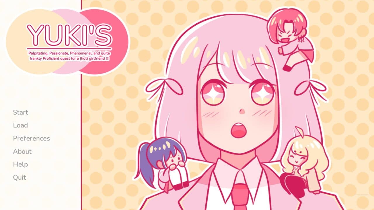 Yuki's Palpitating, Passionate, Phenomenal, and quite frankly Proficient quest for a hot girlfriend!!! screenshot 1