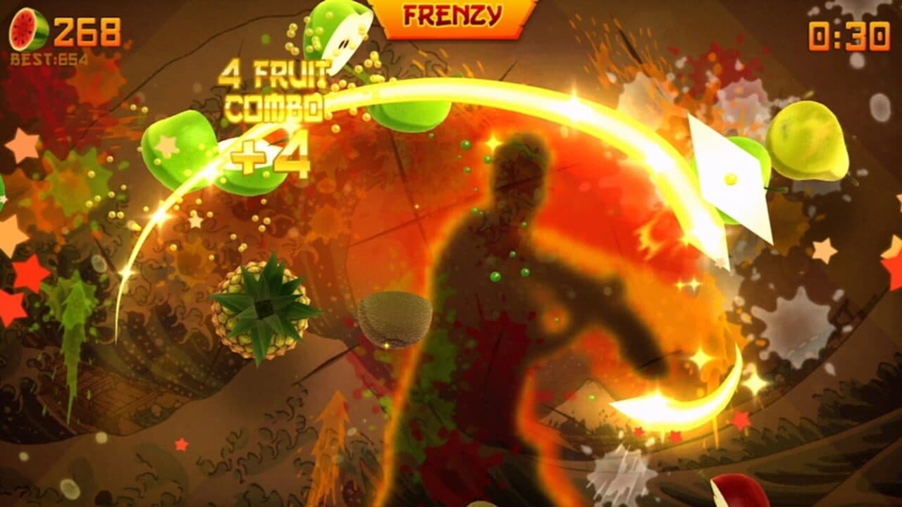 Fruit Ninja Kinect screenshot 1