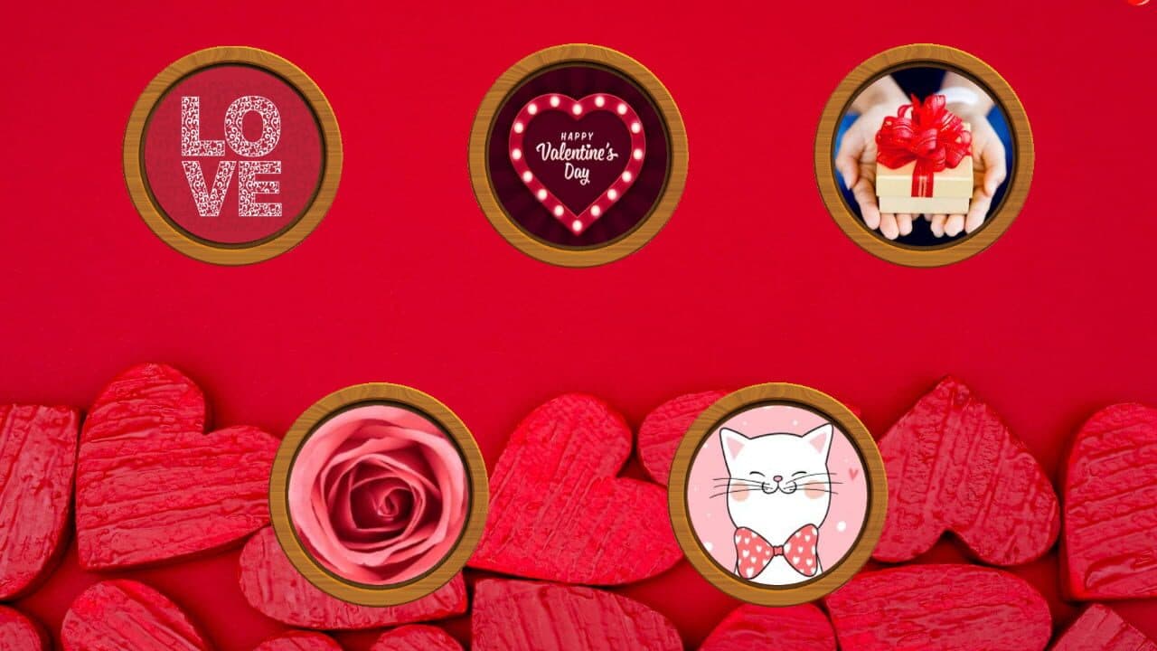 All Valentine Pairs Memory Game thumbnail 4