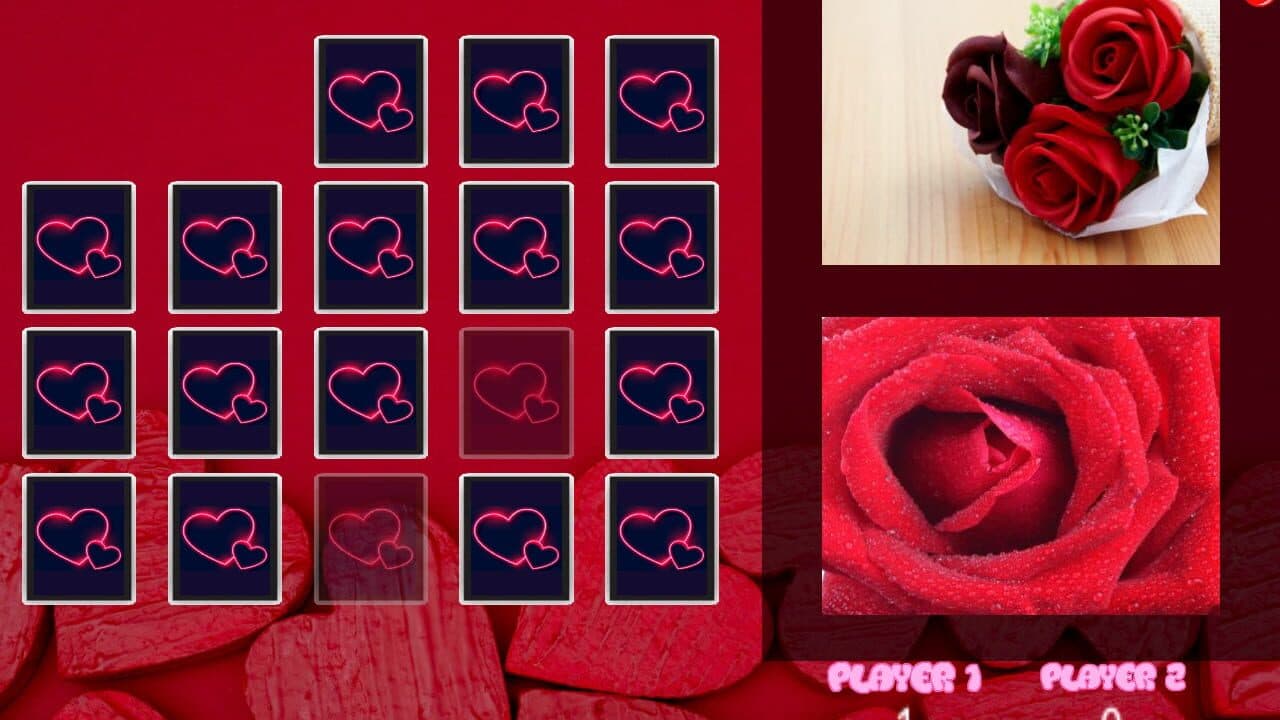 All Valentine Pairs Memory Game thumbnail 6