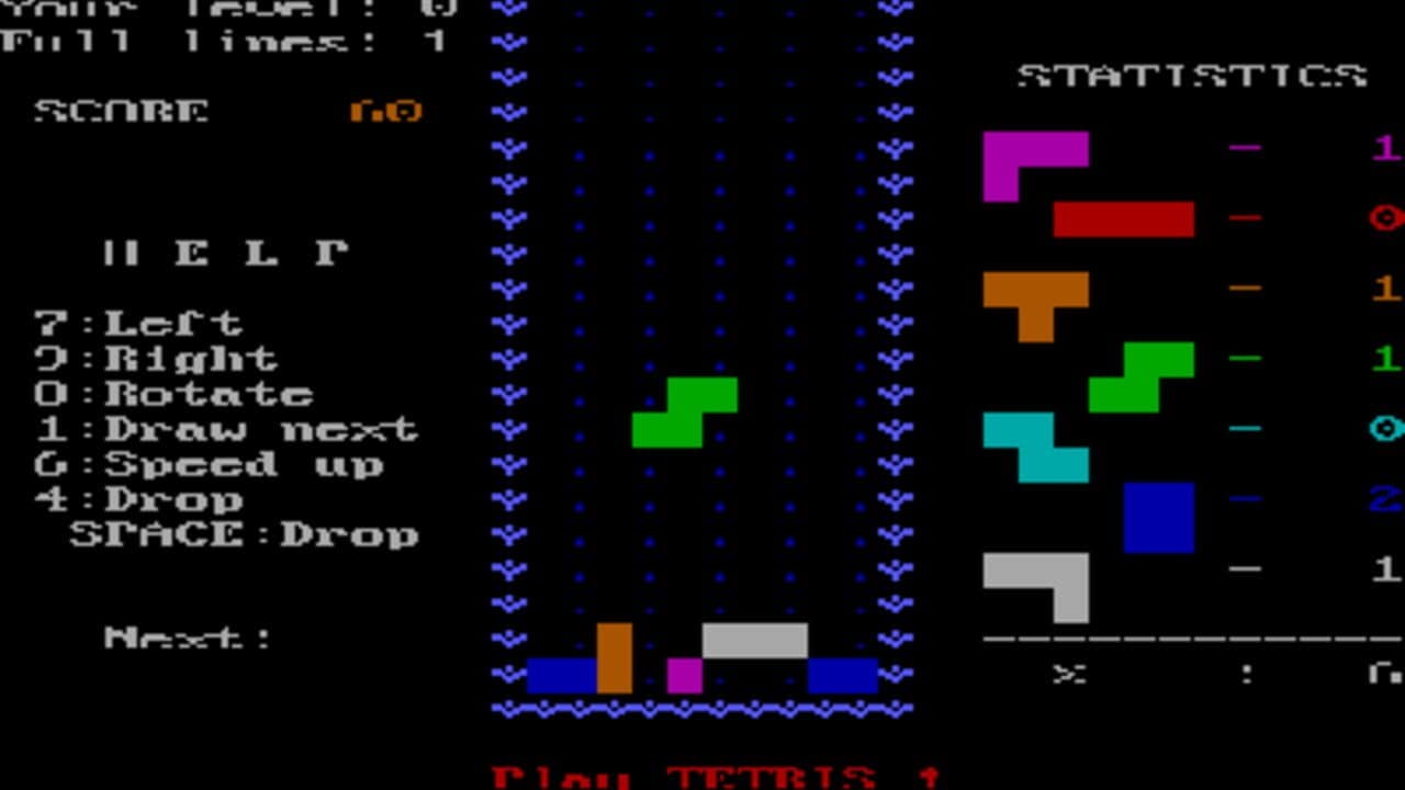 Tetris screenshot 1