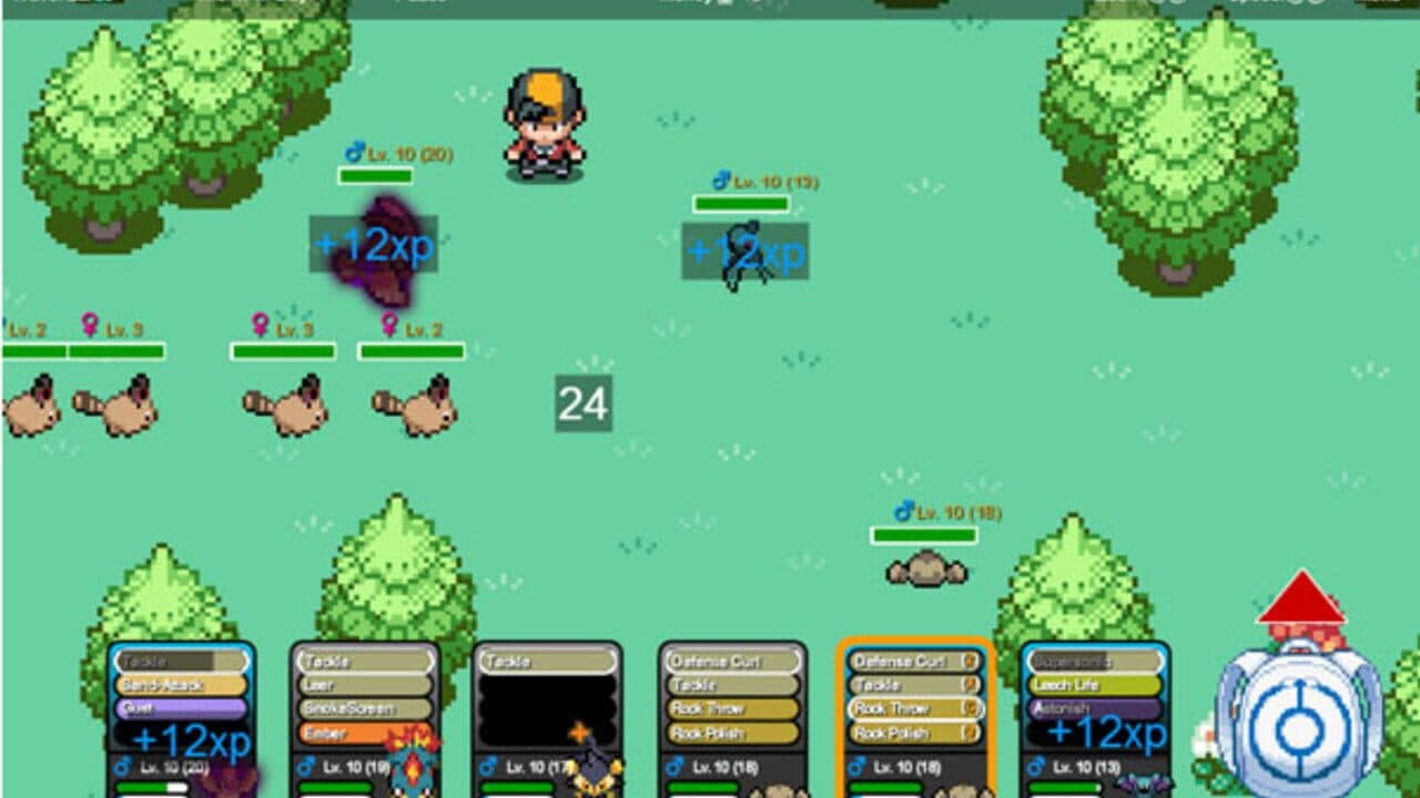 Pokémon Tower Defense 2 screenshot 1
