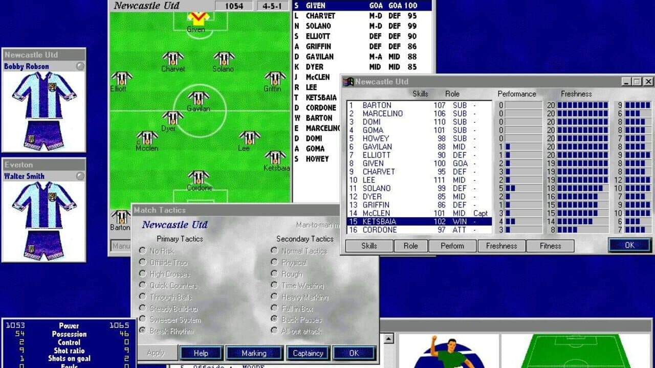 Tactical Manager 2 screenshot 1