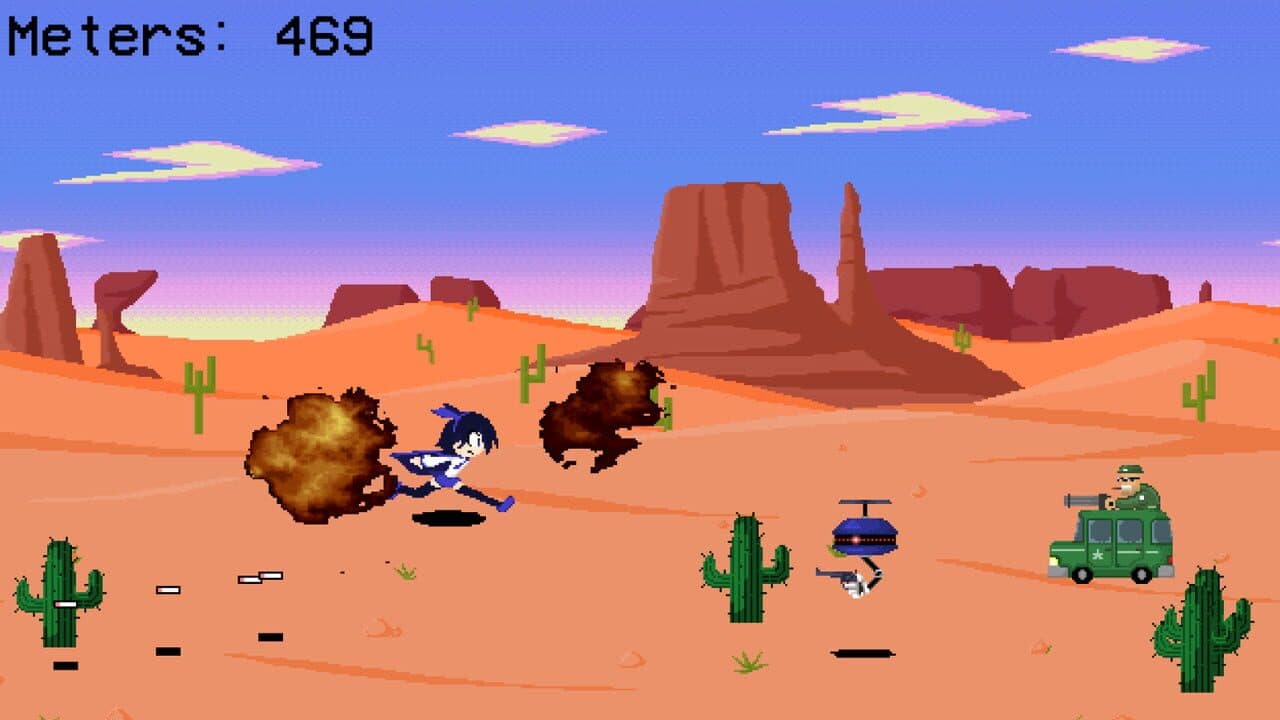 Area 51: Running Ninja Raid screenshot 1