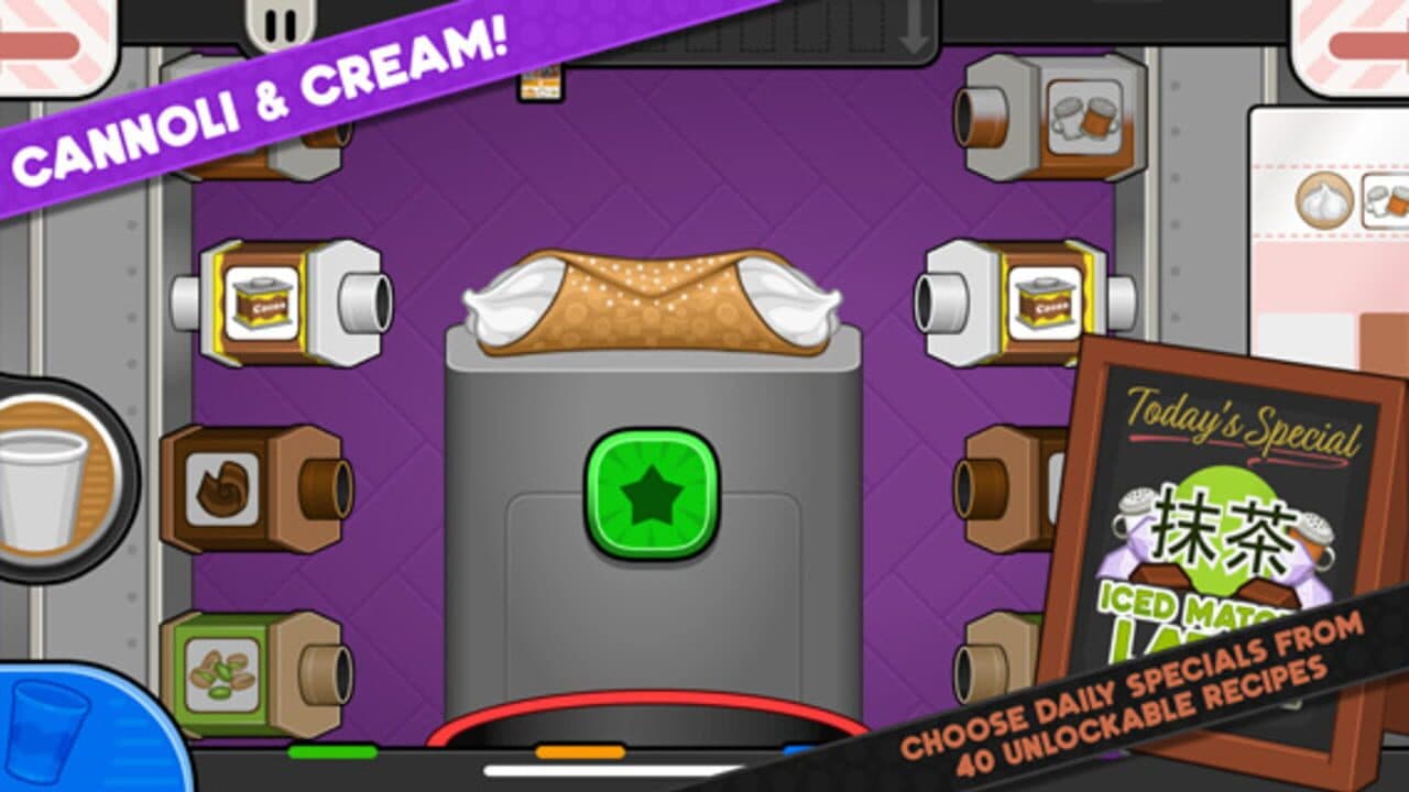 Papa's Mocharia to Go! screenshot 1