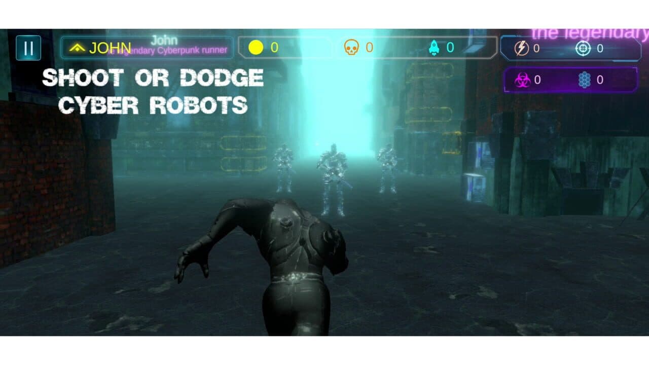 Cyberpunk Runner screenshot 1