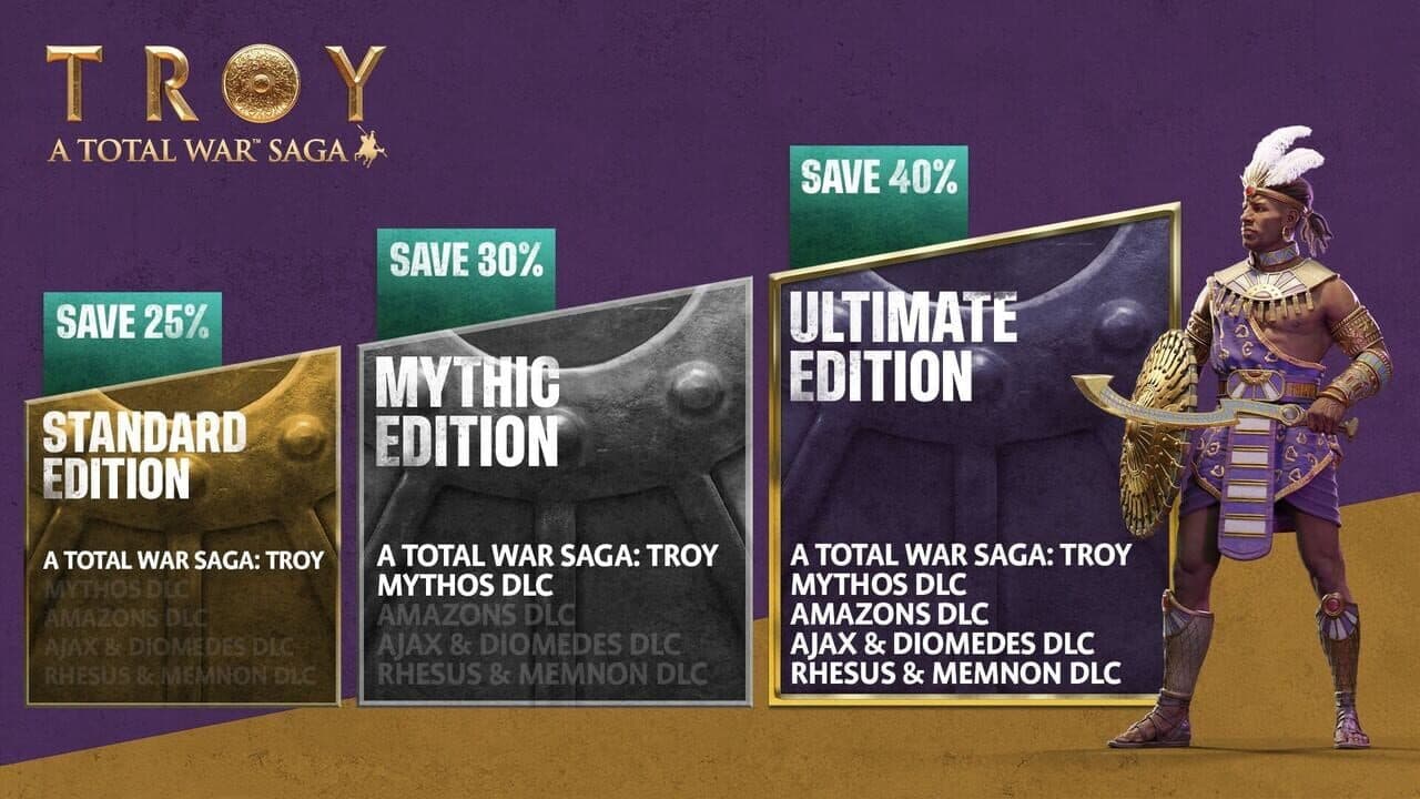 A Total War Saga: Troy - Ultimate Edition screenshot 1