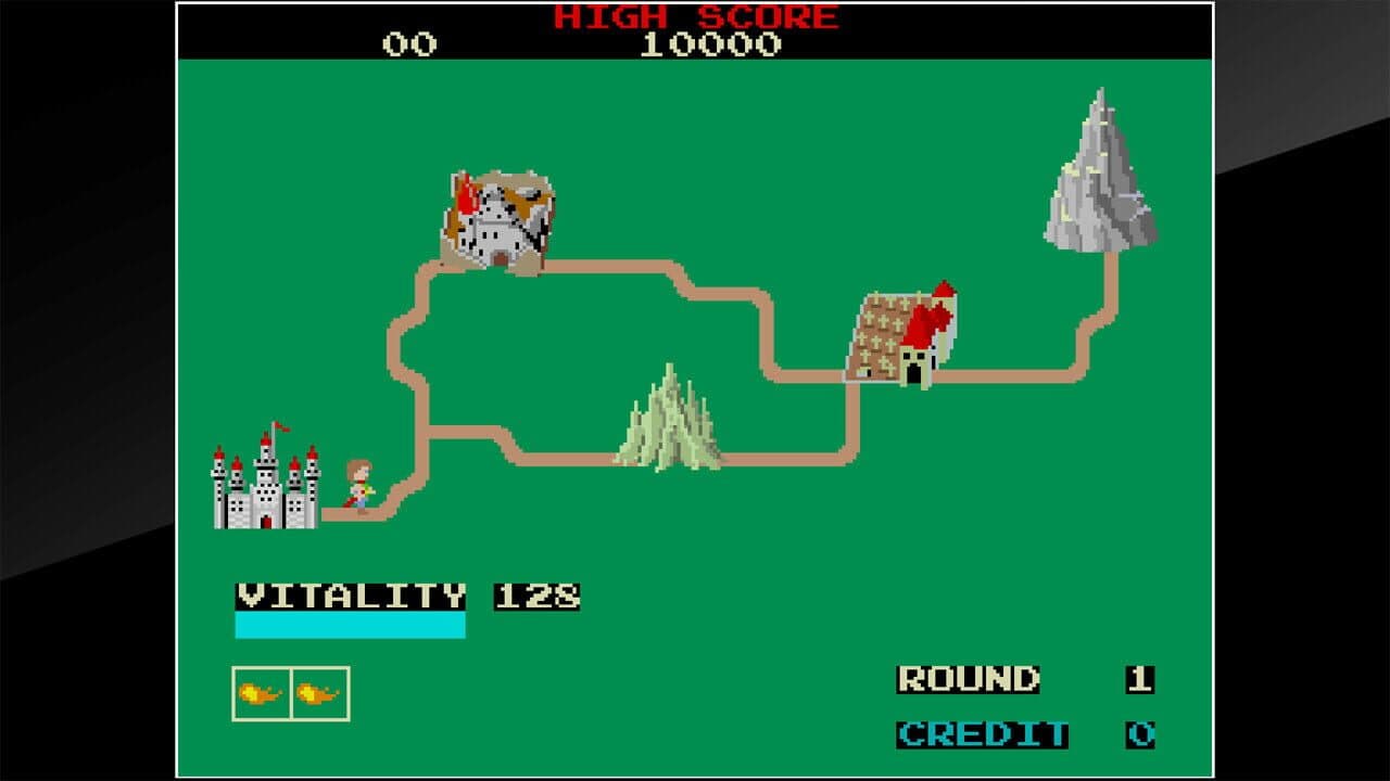 Arcade Archives: Dragon Buster screenshot 1
