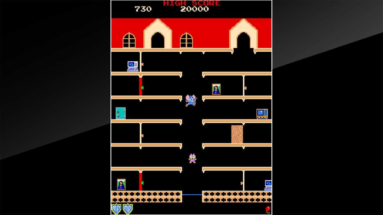 Arcade Archives: Mappy screenshot 1