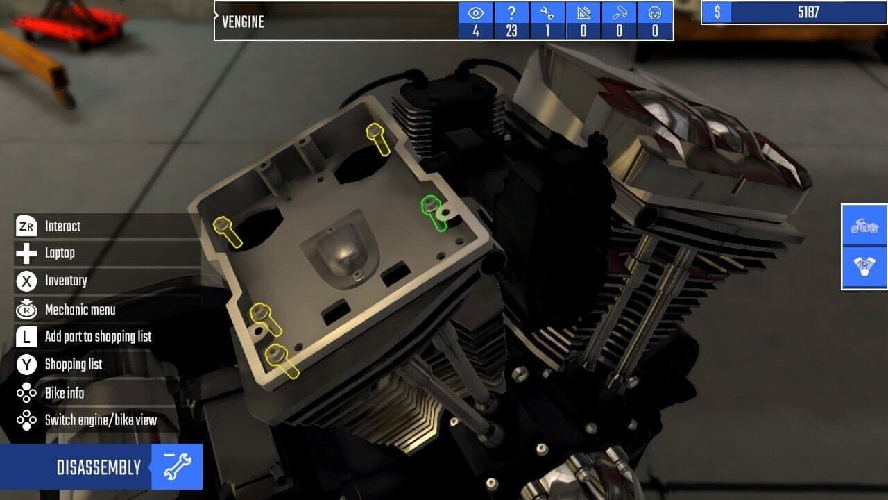 Biker Garage: Mechanic Simulator thumbnail 2
