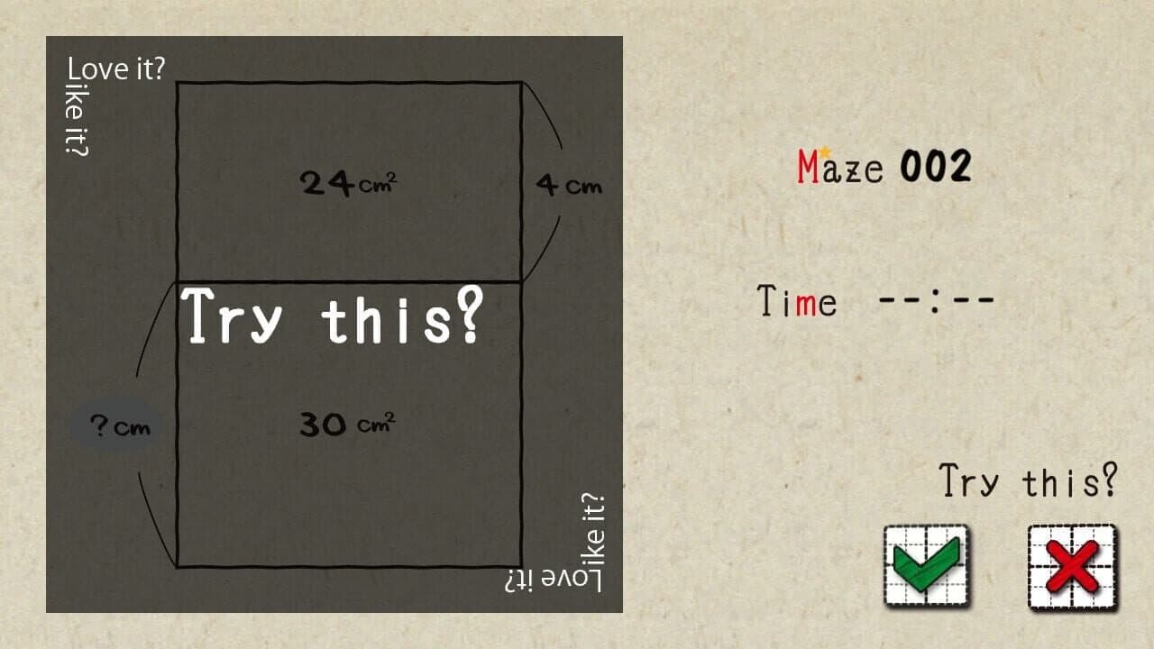 Menseki: Area Maze puzzles screenshot 1