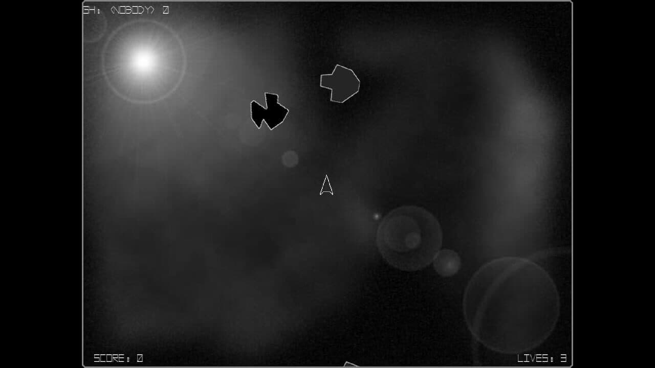 Asteroids screenshot 1