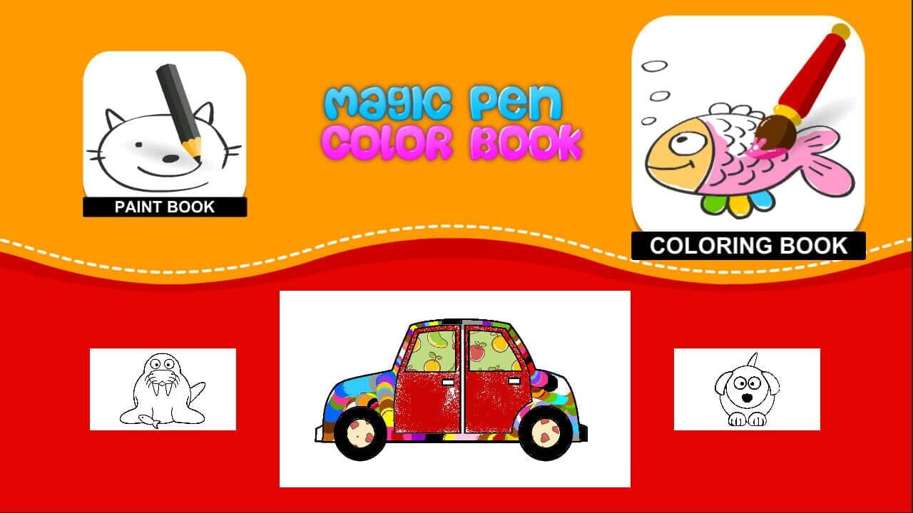 Magic Pen Color Book screenshot 1