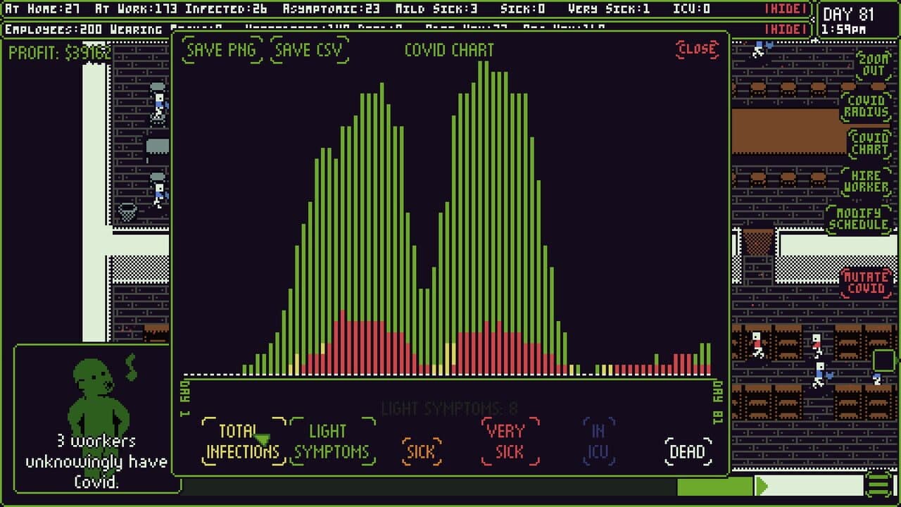 Covid Simulator screenshot 1