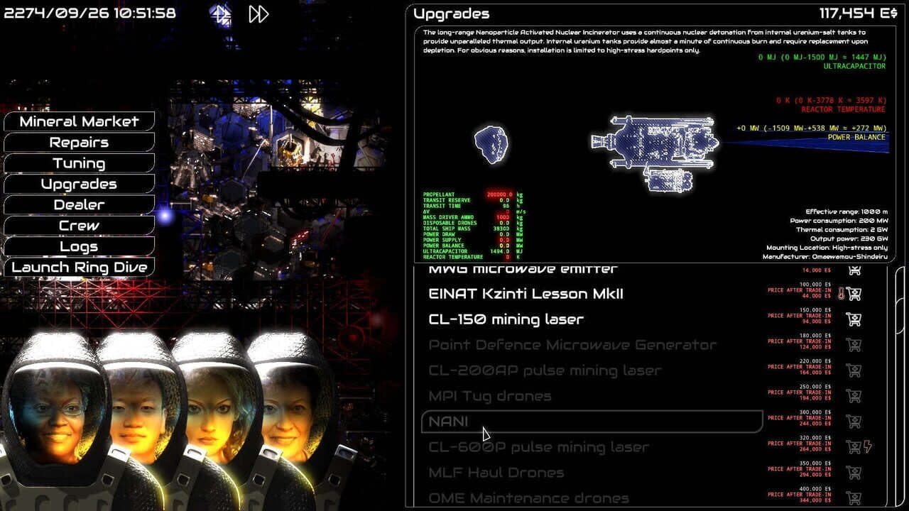 Rings of Saturn: Tungsten Edition screenshot 1