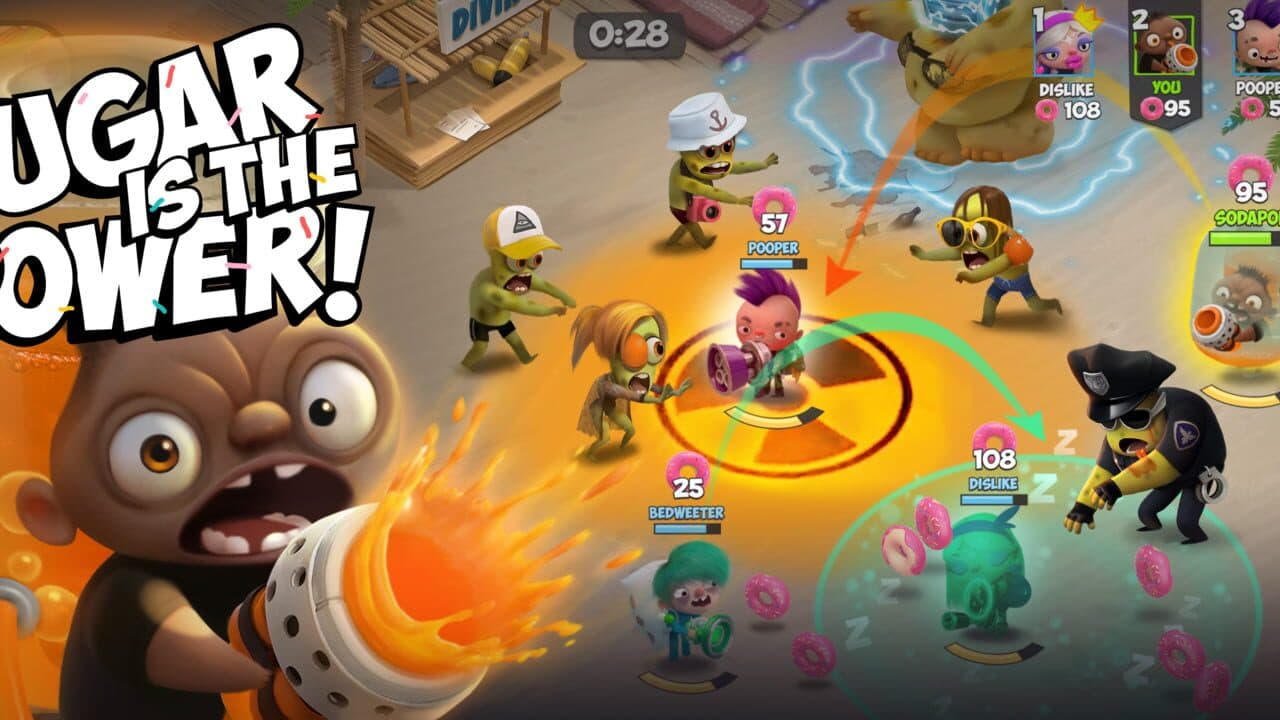 Kids vs Zombies: Donuts Brawl thumbnail 8