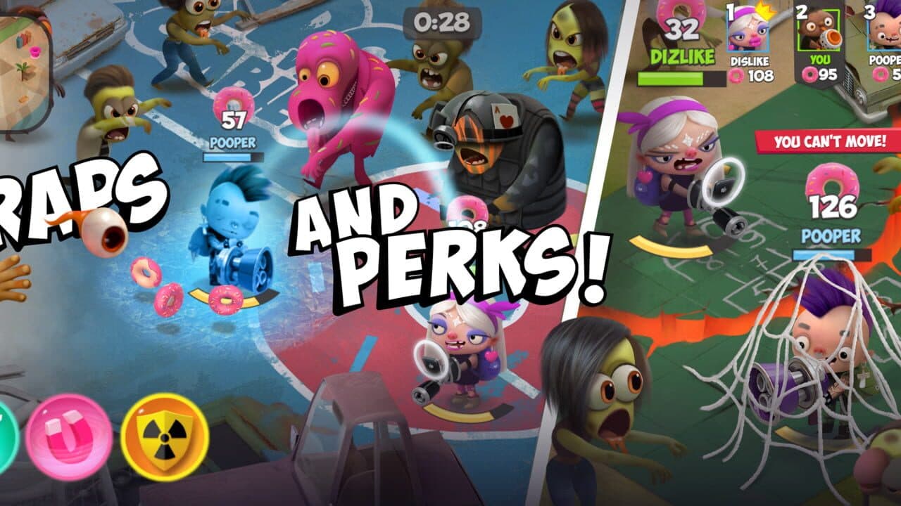 Kids vs Zombies: Donuts Brawl thumbnail 3