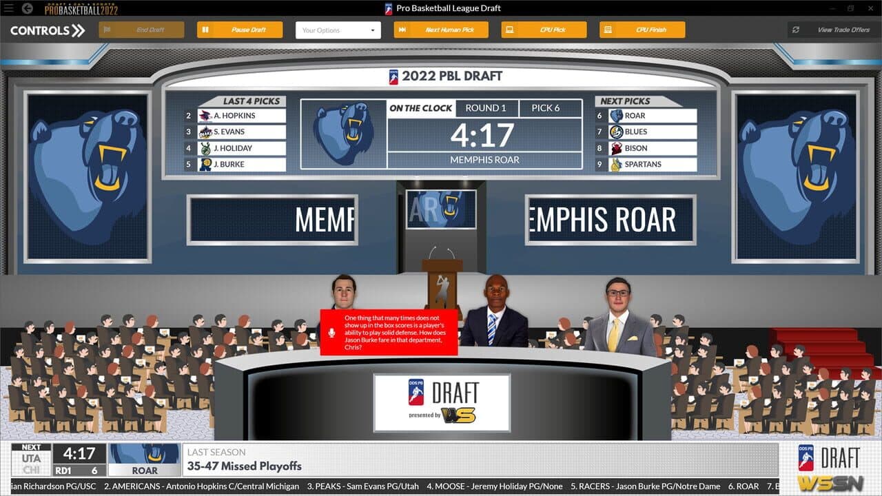 Draft Day Sports: Pro Basketball 2022 thumbnail 13