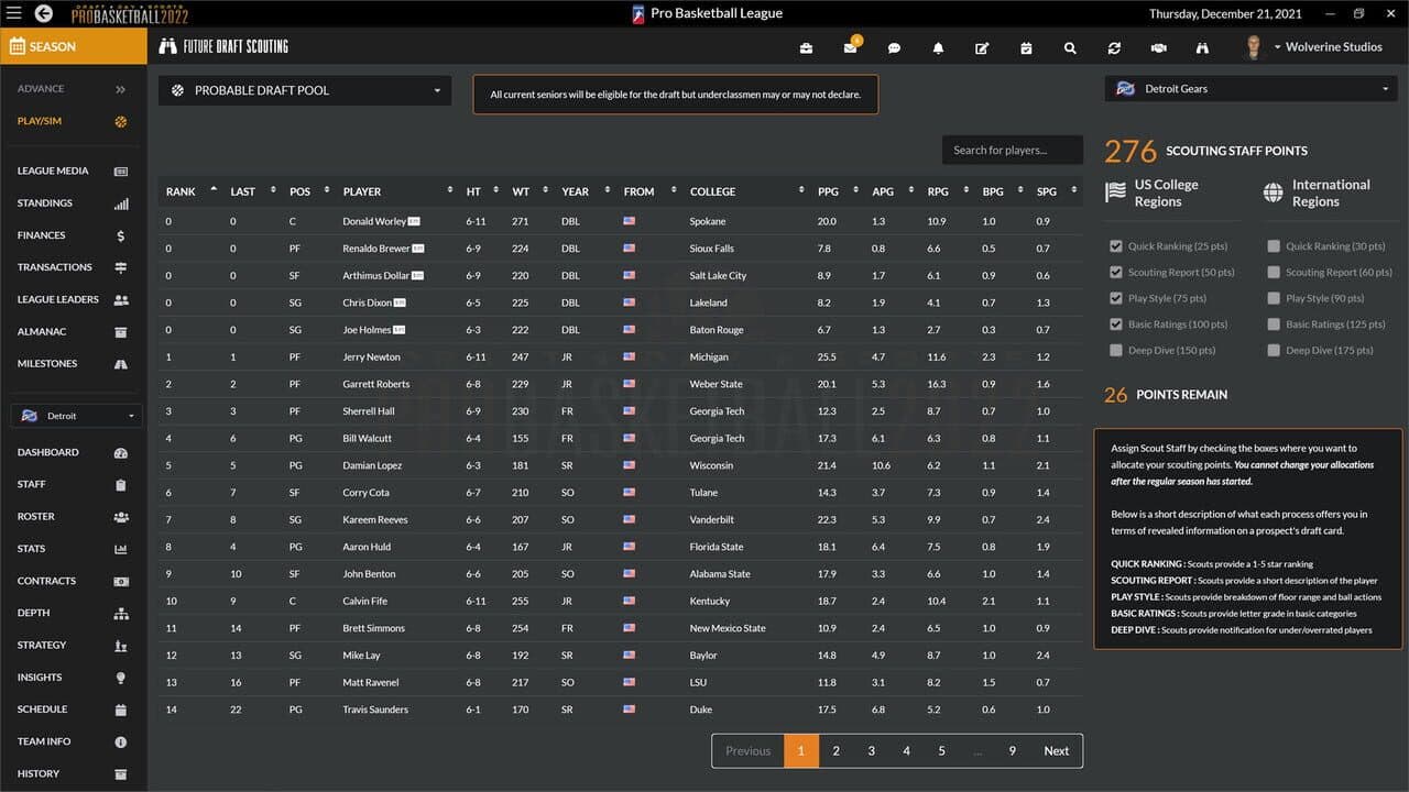 Draft Day Sports: Pro Basketball 2022 thumbnail 2