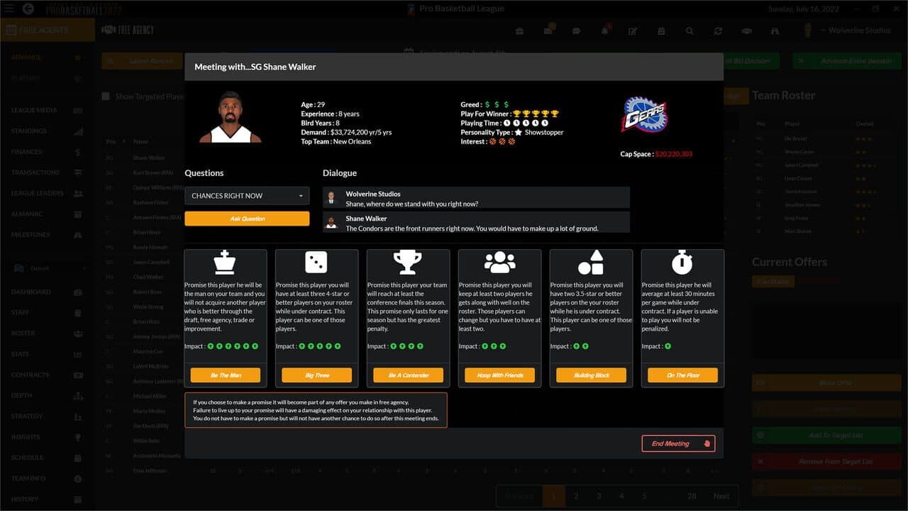 Draft Day Sports: Pro Basketball 2022 thumbnail 6