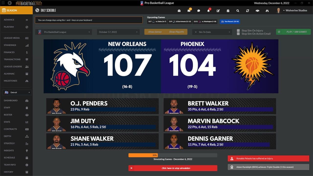 Draft Day Sports: Pro Basketball 2022 thumbnail 11