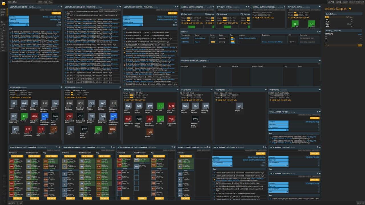 Prosperous Universe screenshot 1