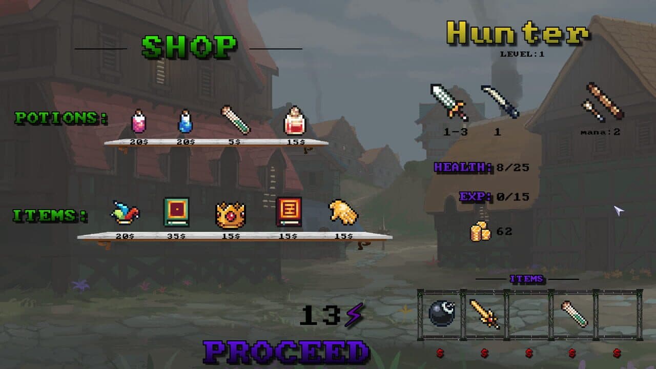 Monsters and Weapons screenshot 1