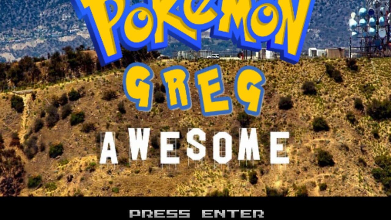 Pokémon: Greg Version screenshot 1