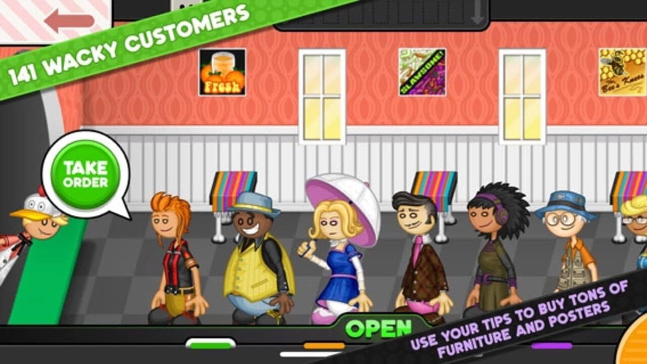 Papa's Cluckeria to Go! screenshot 1