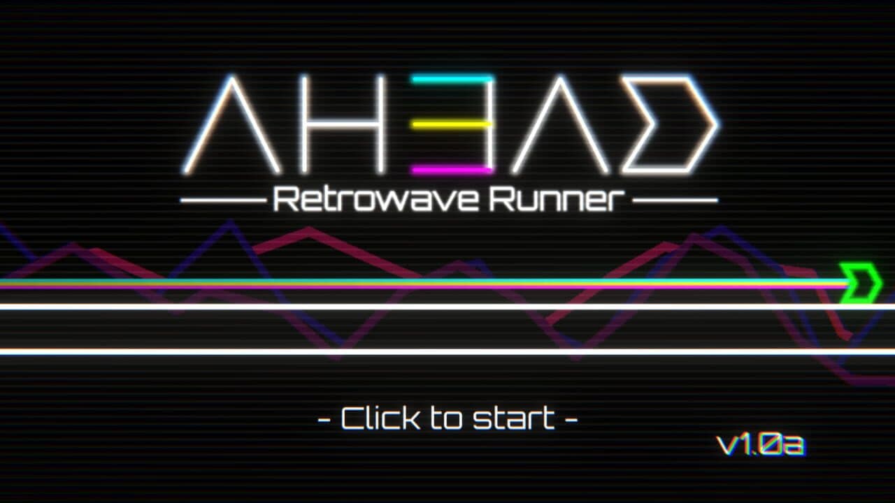 AH3AD: Retrowave Runner screenshot 1