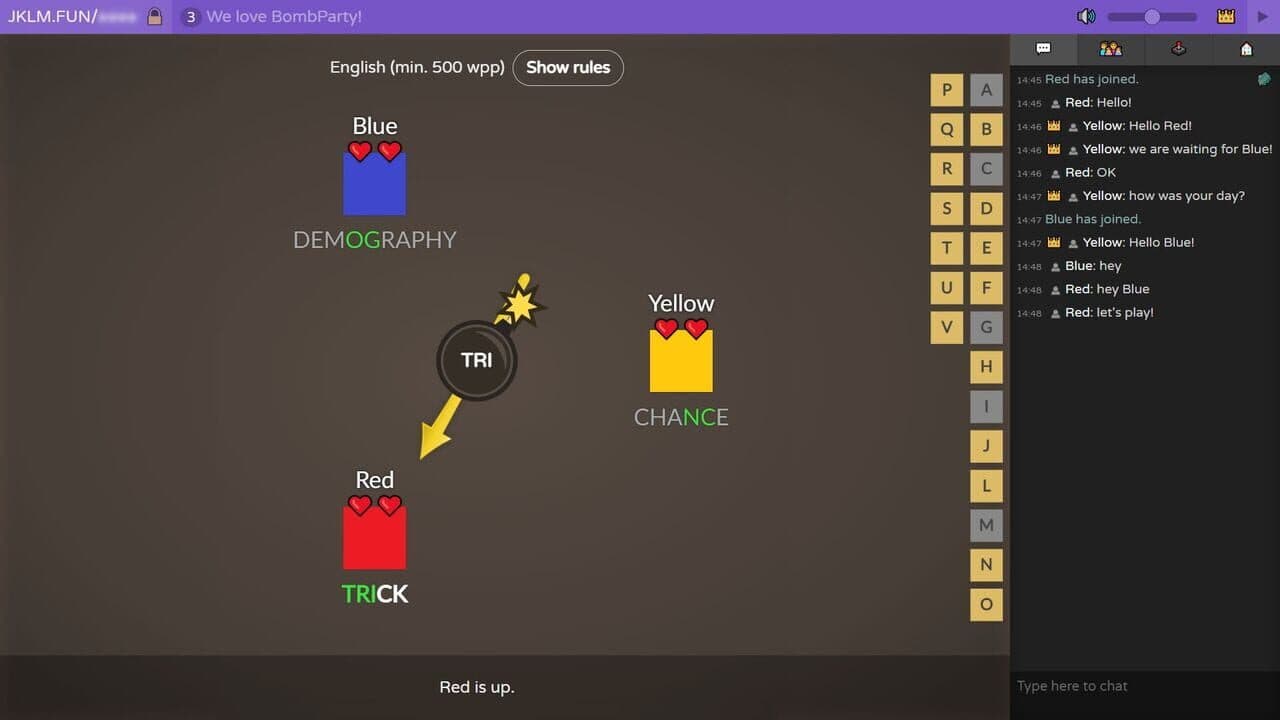 BombParty screenshot 1