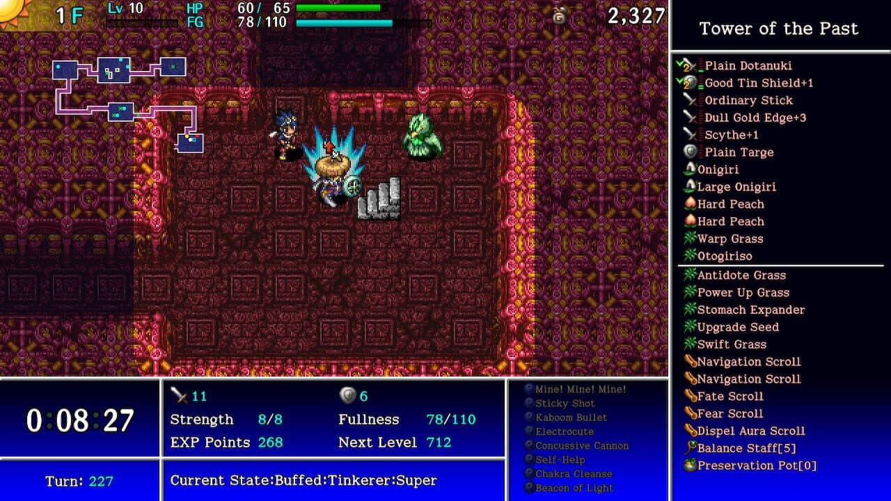 Shiren the Wanderer: The Tower of Fortune and the Dice of Fate screenshot 1