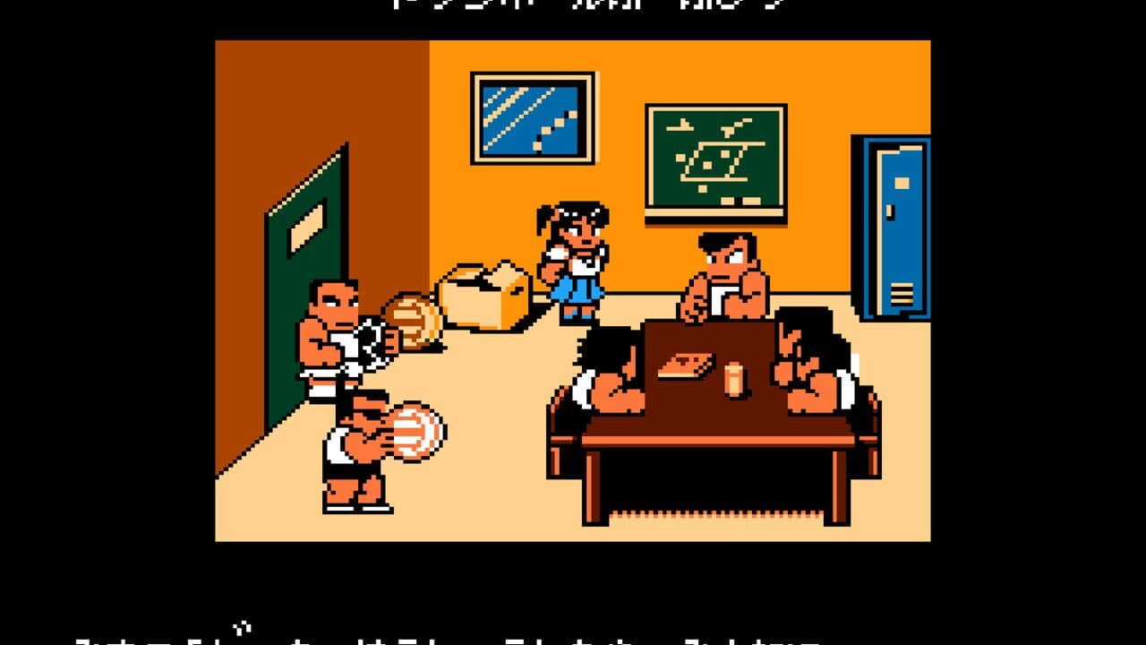 Nekketsu High School Dodgeball Club: Soccer Story screenshot 1